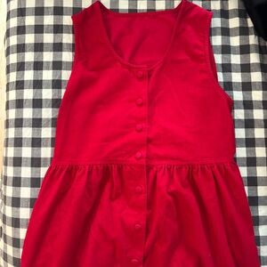 Vintage Red Midi Dress